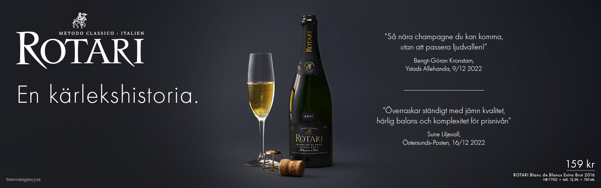 Rotari Blanc de Blancs Extra Brut