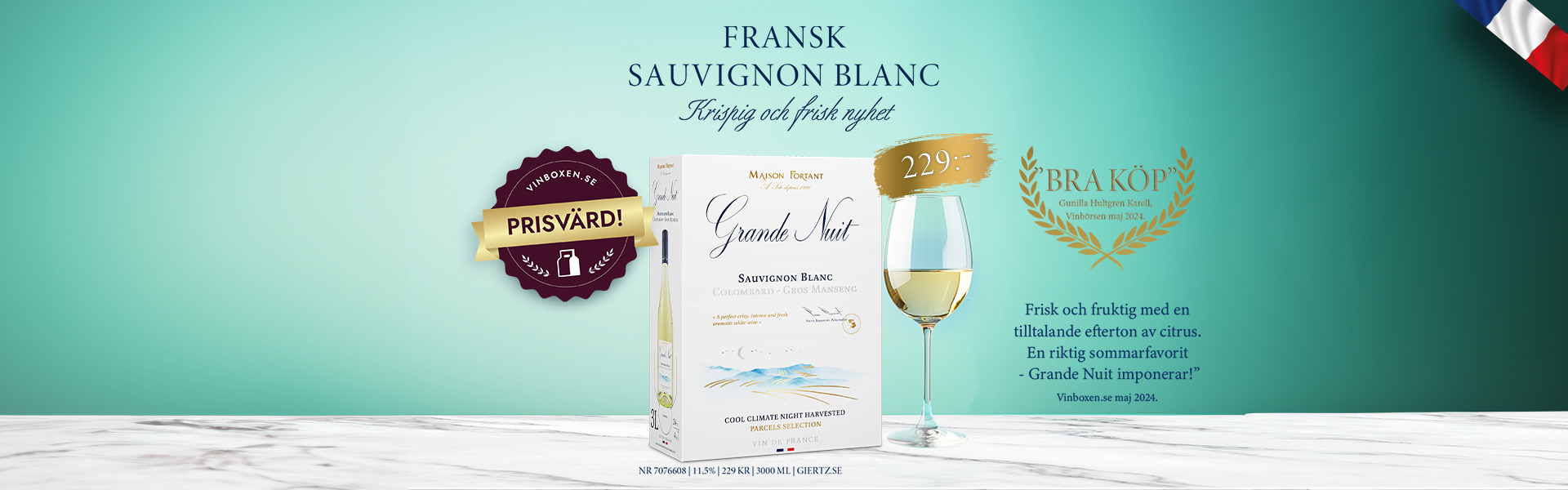 Grande Nuit Sauvignon Blanc Colombard Gros Manseng