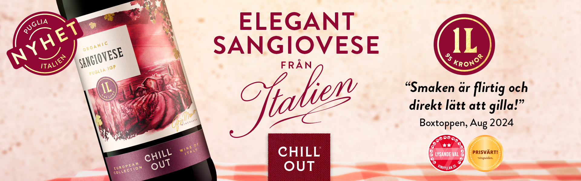 CHILL OUT Sangiovese Organic