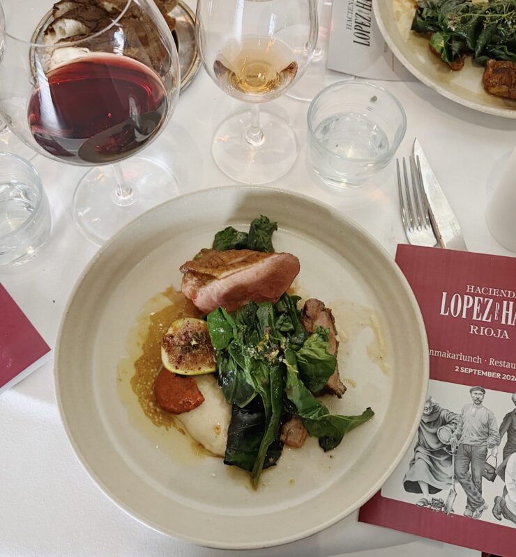 hacienda lopez de haro vinmakarlunch